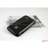 Полимерный TPU чехол для HTC Sensation Z710E (черный)